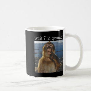Mug Attends je suis un génie Mème de singe drôle qui p