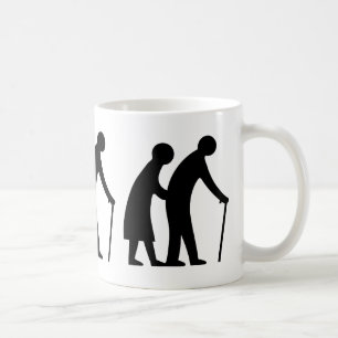 Mug ATTENTION Personnes Âgées - Panneau de Signalisati