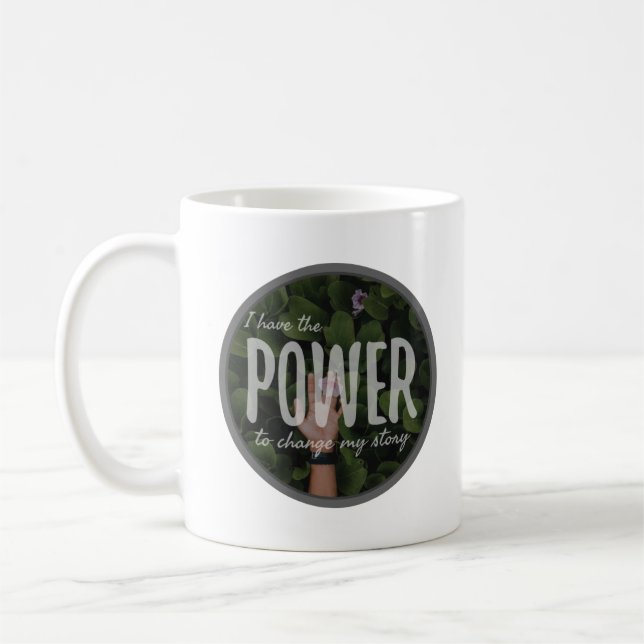 Mug attitude positive paroles motivationnelles (Gauche)