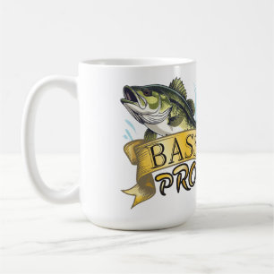Mug Attraper ce trophée "Bass Pro" personnalisé