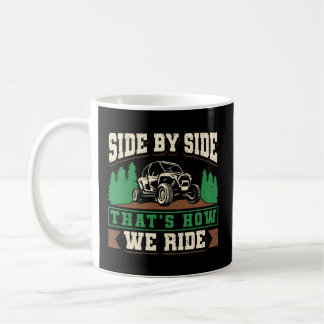 Mug Atv Quad Biker Quatre Routeurs Côté À Côté C'Est H