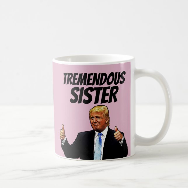 MUG AU CAFÉ DE SOEUR, FUNNY DONALD TRUMP (Droite)