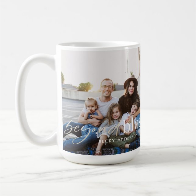 Mug Au-delà de la bienheureuse huile d'or 5 photo (Gauche)