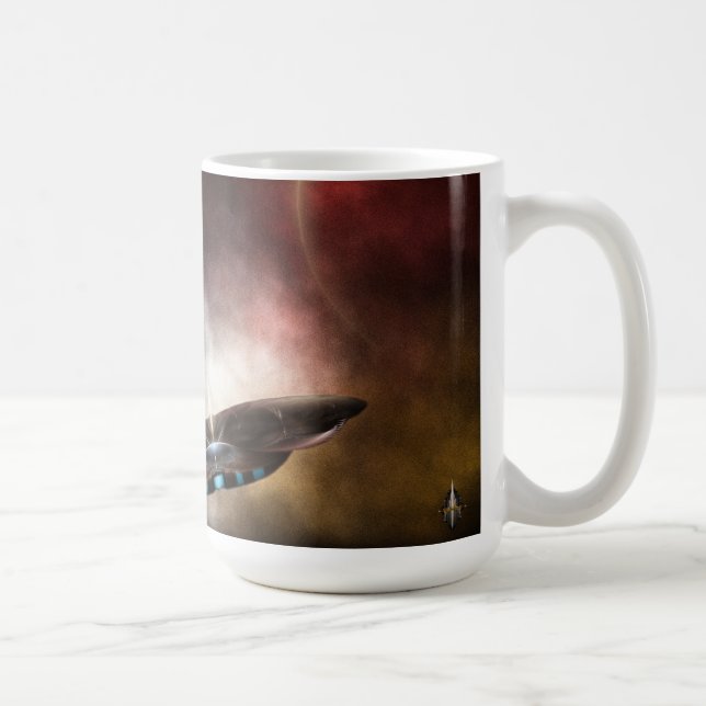 Mug Au-delà de l'espace et du temps L'art fractal (Droite)