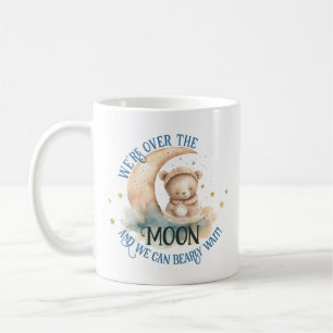 Mug Au-Dessus De La Lune Teddy Bear Bébé Garçon Douche