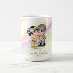 Mug Au-dessus du Rainbow -