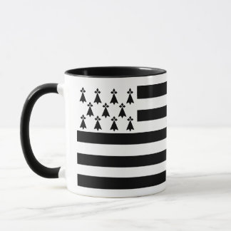 Mug au drapeau de la Bretagne (France)