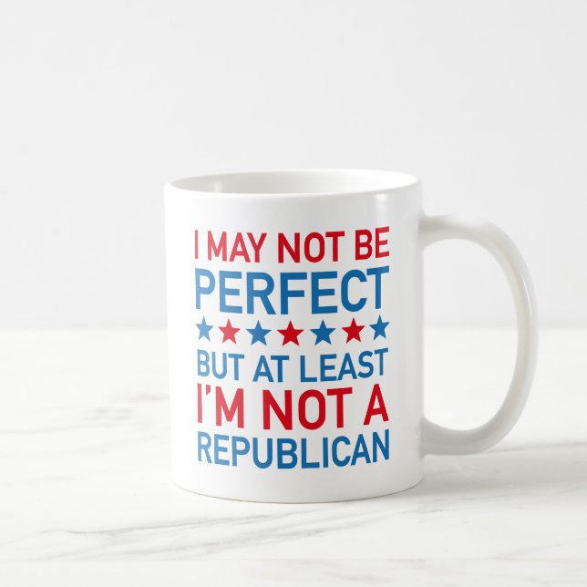 Mug Au moins, je ne suis pas Républicain (Droite)