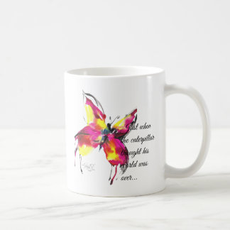 Mug Au moment même où il a pensé son monde était