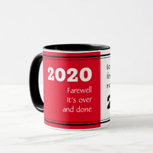 Mug AU REVOIR 2020 En regardant vers l'avenir Nouvel