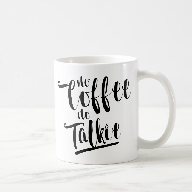 Mug Aucun café aucun film parlant (Droite)