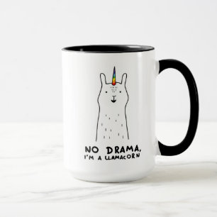 Mug Aucun drame je suis un Llamacorn