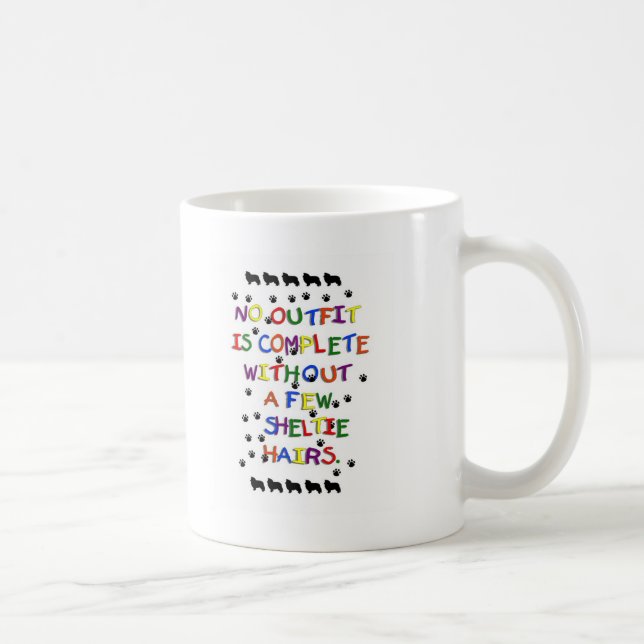 Mug Aucun équipement n'est complet sans cheveux de (Droite)