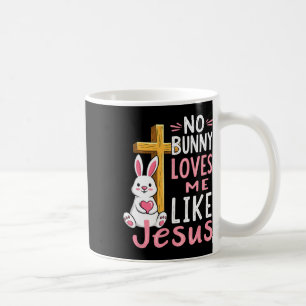 Mug Aucun Lapin M'Aime Comme Jésus Pâques Chrétien