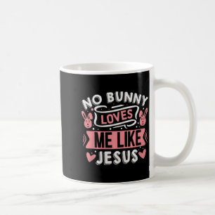 Mug Aucun lapin ne m'aime comme Jésus Premium Tri-blen