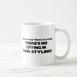 Mug Aucun pleurer dans dénommer de cheveux