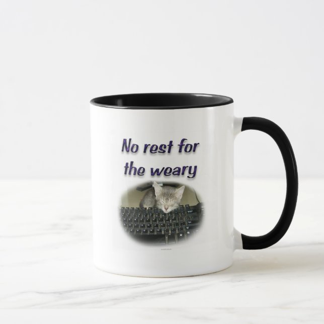 Mug Aucun repos pour le las (Droite)