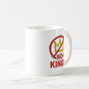 Mug Aucun roi en Amérique contre Trump