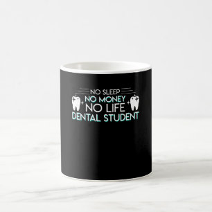 Mug Aucun sommeil aucun argent aucun étudiant dentair