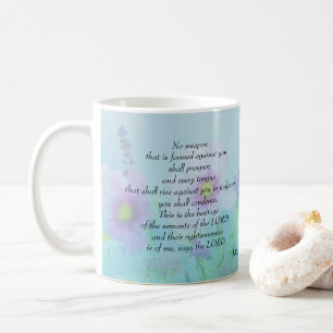 Mug Aucune arme formée contre vous : 54:17 d'Isaïe