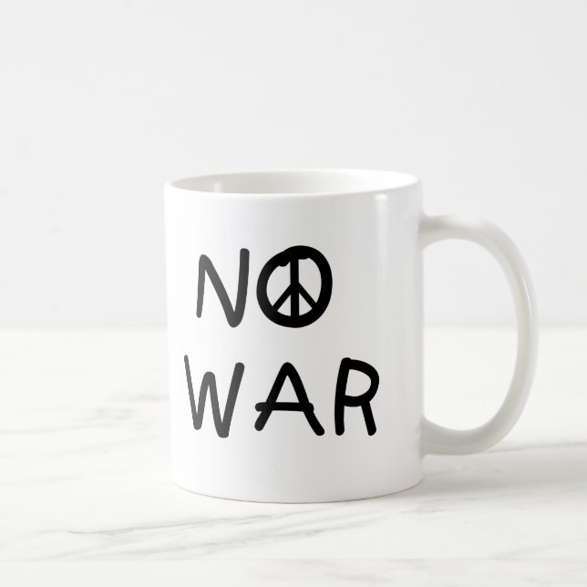 Mug AUCUNE guerre (Droite)