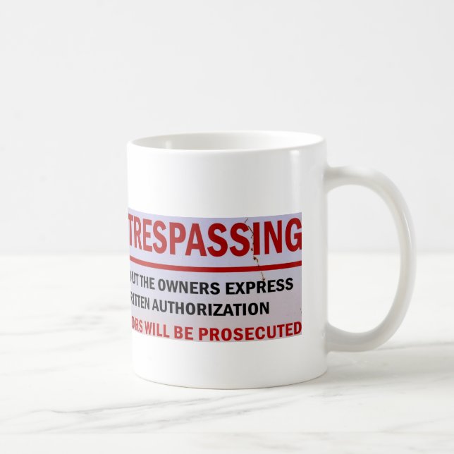 Mug aucune intrusion (Droite)