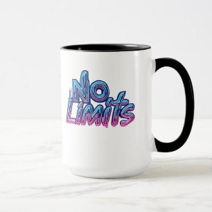 Mug Aucune limite   Cyberpunk Streetwear Design numéri