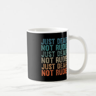 Mug Audience Malentendante Sourde Vintage Sourde Juste