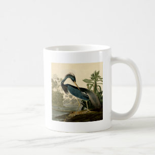 Mug Audubon Héron de Louisiane Oiseaux Amérique Art