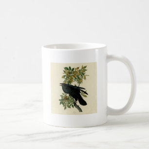 Mug Audubon Raven Oiseau classique