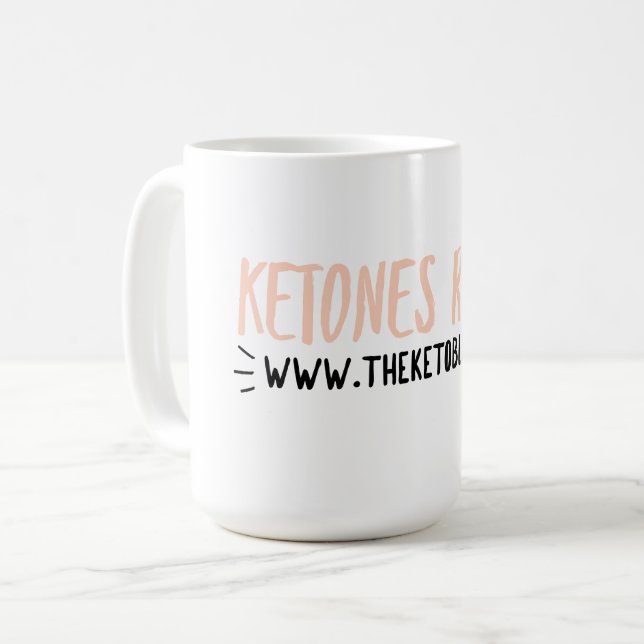 Mug Augmentation de cétones (Devant gauche)