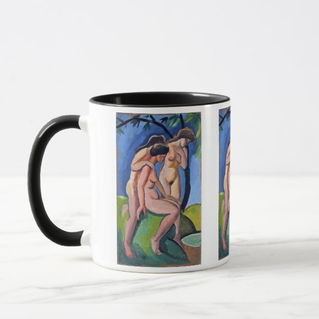 Mug Auguste Macke Trois Actes (Gauche)