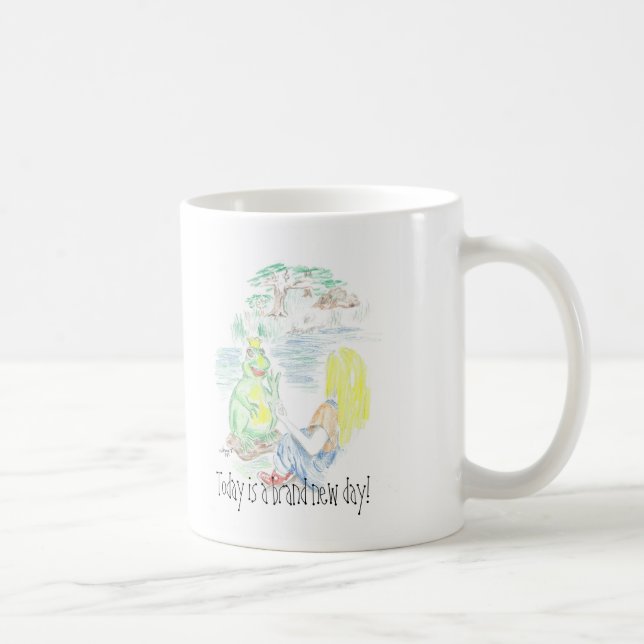 Mug Aujourd'hui est un jour tout neuf ! (Droite)