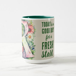 Mug Aujourd'hui est une Bonne Journée Nouveau Départ C