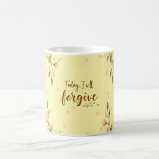 Mug Aujourd'hui, je pardonnerai comme le Christ me par