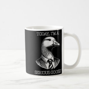 Mug Aujourd'Hui Je Suis Une Sérieuse Cravate De Costum