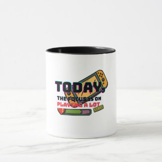 Mug Aujourd'hui, l'accent est mis sur le fait de jouer