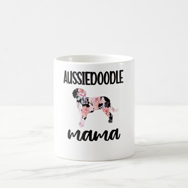 Mug Aussiedoodle Dog Mama Amoureux des chiens Aussiedo (Centre)