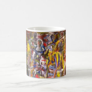 Mug Austin Underground Abstrait Hankamer Artjunkhaus