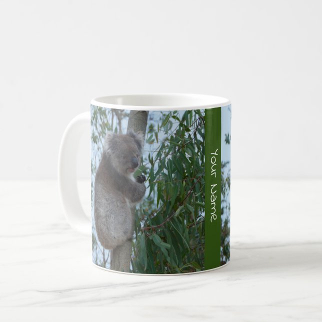 Mug Australie personnalisée Kangaroo Island Koala (Devant gauche)