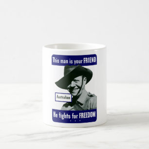 Mug Australien -- Cet homme est votre ami