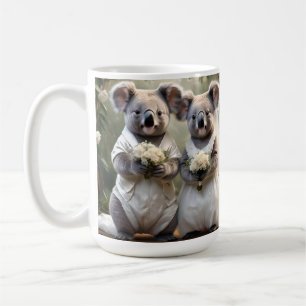 Mug Australien Koala Bear Mariage blanc