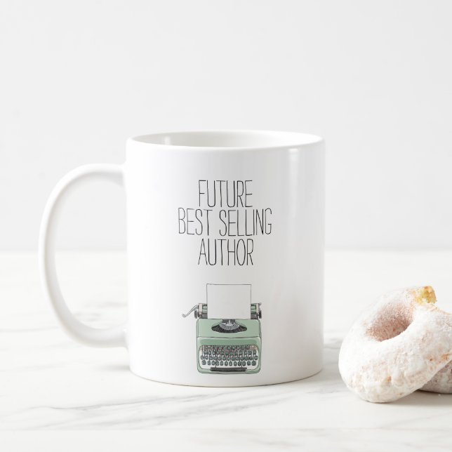 Mug auteur de best-seller futur (Avec donut)