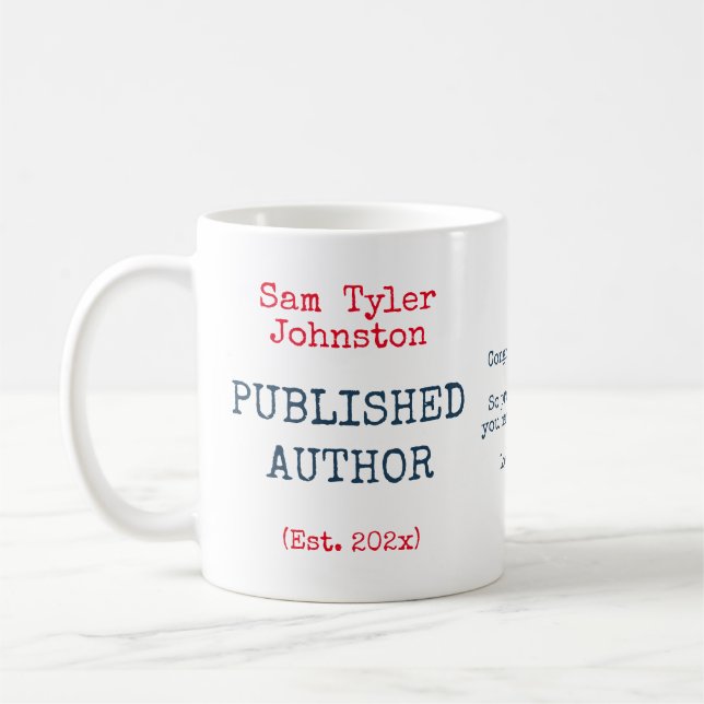 Mug Auteur publié (Gauche)