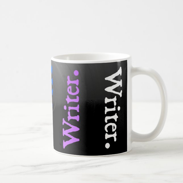 Mug Auteur vertical de Colorsplash d'inversion (Droite)