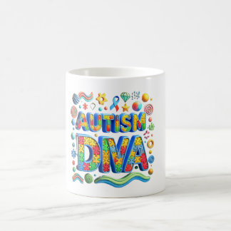 Mug Autism Diva Classic Mug, 11 oz