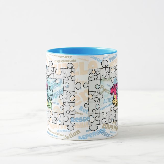 Mug Autisme Autism  (Centre)