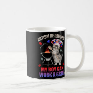 Mug Autisme Be Damsm Mon Garçon Peut Travailler Un Che
