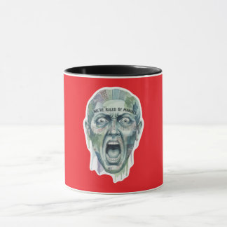 Mug Autocollant d'art aquarelle "Nous sommes dirigés p