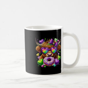 Mug Autocollant de vache Mardi Gras